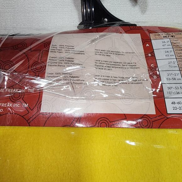 Pikachu Halloween costume for kids size Medium 7-8 years - Picture 5 of 7